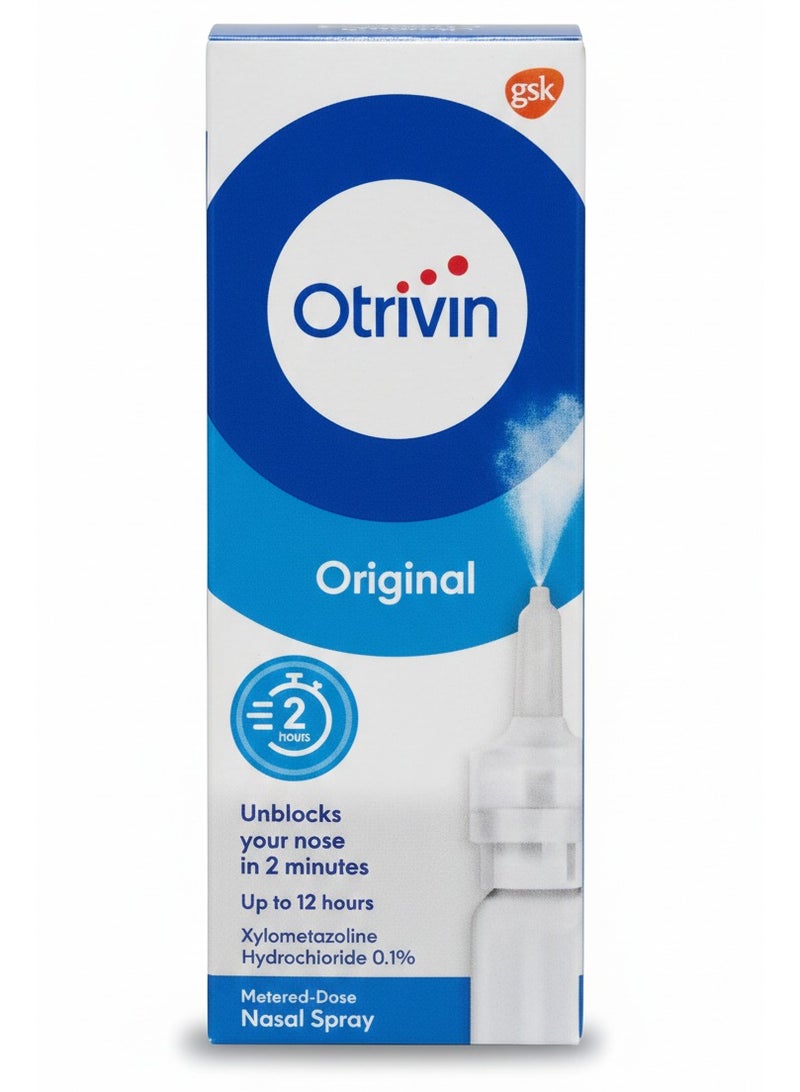 OTRIVIN 1% Nasal Spray for Adults 10 ml - Image 1